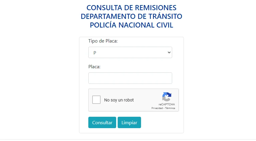 Multas PNC