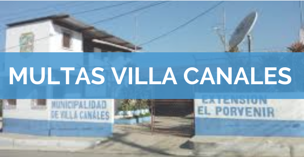 Multas Villa Canales